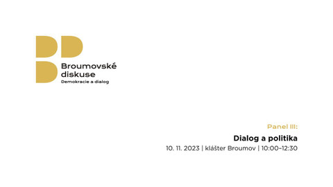 Broumovské diskuse - Dialog a politika