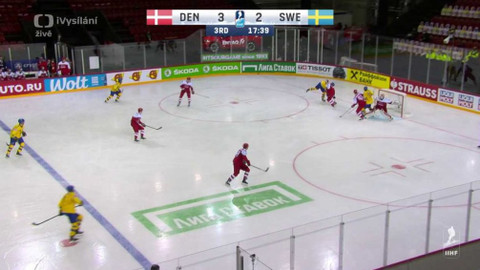 MS v ledním hokeji 2021 Lotyšsko - Dánsko - Švédsko