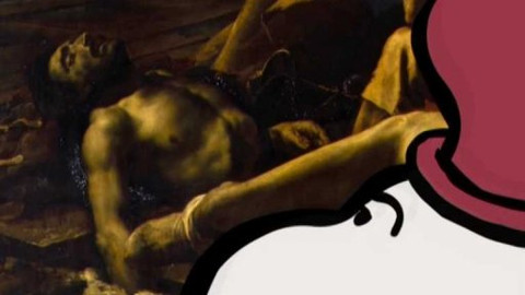 Minuta v muzeu - Obraz Prám medusy