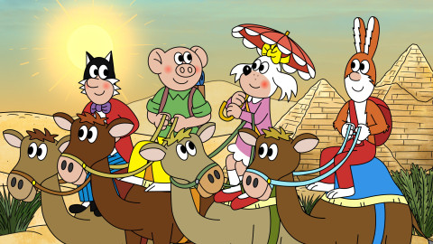 Čtyřlístek - Záhada pyramidy