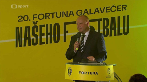 Galavečer Našeho fotbalu - 20. FORTUNA Galavečer Našeho fotbalu