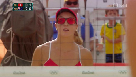 XXXI. letní olympijské hry 2016 Rio de Janeiro - Plážový volejbal: Švýcarsko – Austrálie (ženy)