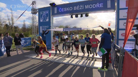 Sportovní běh a chůze - Česko běží modře