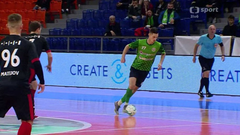 1. Futsal liga - Helas Brno - Žabinští Vlci Brno
