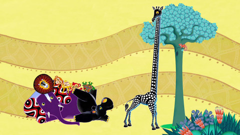 Příběhy Tinga Tinga - 14/52 Proč má žirafa dlouhý krk