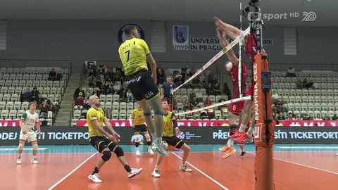 ČEZ Extraliga muži - VK Lvi Praha - Volejbal Brno