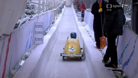 Mistrovství Evropy v bobech a skeletonu 2023 Německo - 1. jízda monobobu žen