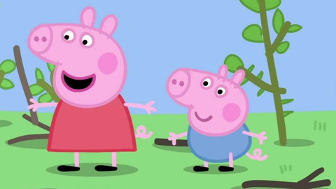 Prasátko Peppa - Stanování