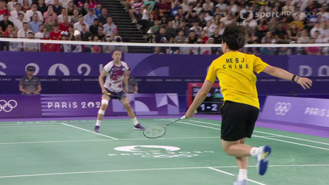 XXXIII. letní olympijské hry 2024 Paříž - Badminton: Se Young An - Bing Jiao He