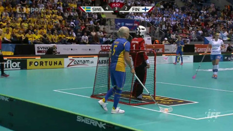 MS ve florbalu 2017 Slovensko - Švédsko - Finsko