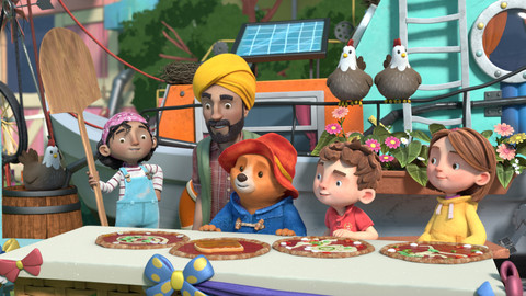 Dobrodružství medvídka Paddingtona - 22/52 Paddington pizza šéfkuchařem