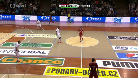 Futsal - Česko - Francie