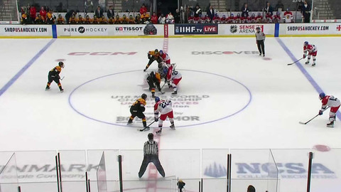 MS v ledním hokeji U18 2025 USA - Česko - Německo