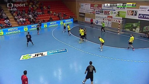 Házená - HK .A.S.A. Město Lovosice - Handball KP Brno