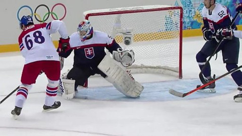 XXII. zimní olympijské hry 2014 Soči - Lední hokej: Česko - Slovensko (muži)