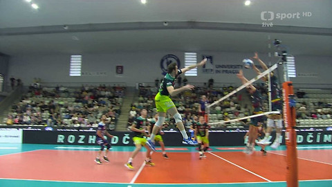 Česká volejbalová extraliga mužů - VK Lvi Praha - VK Trox Příbram