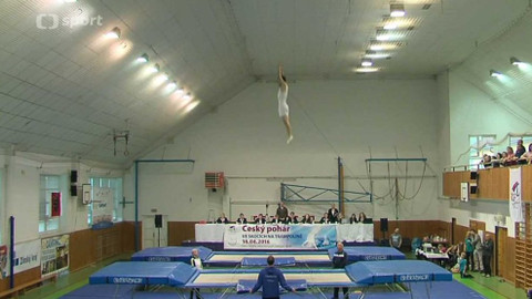 Sport v regionech - ČP ve skocích na trampolíně 2016 Rožnov pod Radhoštěm