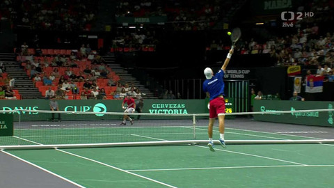 Davis Cup - Česko - Srbsko