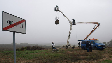 Vzduchoplavec Kráčmera - Nad Třebenickem