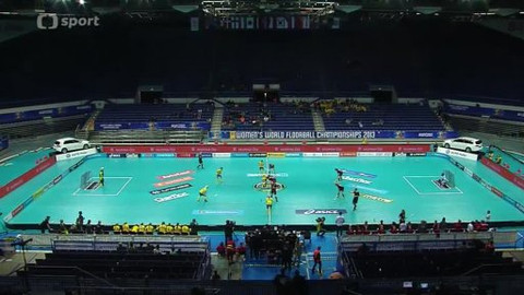 MS ve florbalu žen 2013 Česko - Čtvrtfinále Česko - Švédsko