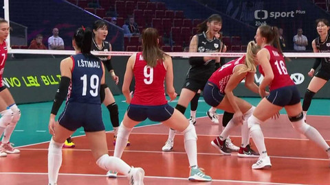 MS ve volejbalu žen 2022 Nizozemsko, Polsko - Korea - Chorvatsko