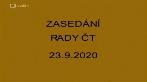 Jednání Rady České televize - 15. jednání Rady ČT v roce 2020