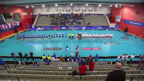 MS ve florbalu 2018 Česko - Kanada - Estonsko