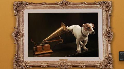 Úsměvná galerie - 1/3 Francis Barraud – Hlas jeho pána