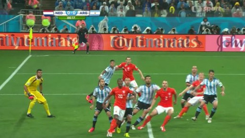 MS ve fotbalu 2014 Brazílie - Nizozemsko - Argentina