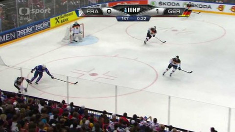 MS v ledním hokeji 2015 Česko - Francie - Německo