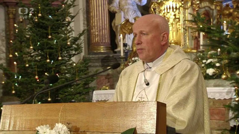 Bohoslužby v České televizi - Půlnoční mše