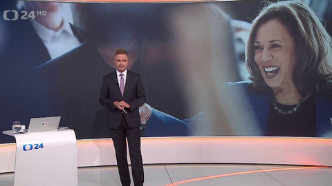 90’ ČT24 - Harrisová oficiálně kandidátkou demokratů
