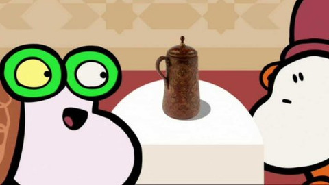 Minuta v muzeu - Korbel z Istanbulu