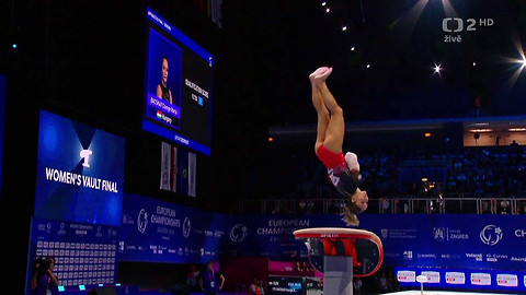ME ve sportovní gymnastice 2026 Chorvatsko - Finále žen na nářadích