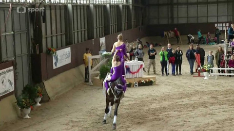 Jezdectví - M ČR ve voltiži 2017 Tlumačov