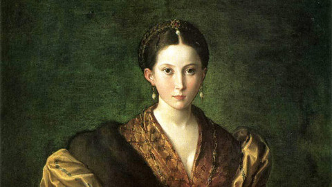 Mistrovská díla - Parmigianino (Francesco Mazzola) – Portrét mladé ženy