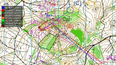 ME v orientačním běhu 2016 Česko - Štafeta žen