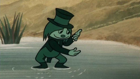 O hajném Robátkovi a jelenu Větrníkovi - 6/13 Jak to všechno viselo na posledním zeleném vlákýnku