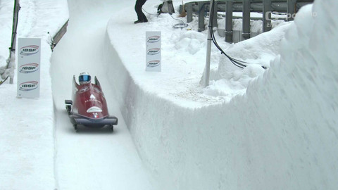 ME v jízdě na bobech a ve skeletonu 2026 - 1. kolo monobobů žen