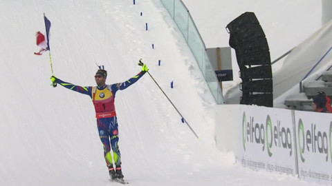 MS v biatlonu 2016 Norsko - Stíhací závod mužů na 12,5 km