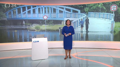 90’ ČT24 - Nebezpečné počasí: záplavy, zásah bleskem