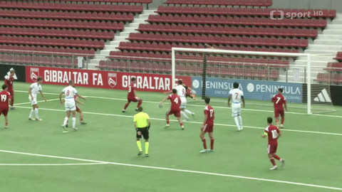 Fotbal - Gibraltar - Česko