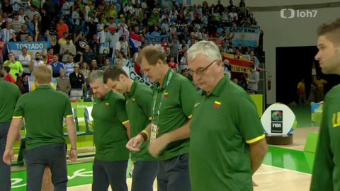 XXXI. letní olympijské hry 2016 Rio de Janeiro - Basketbal: Litva - Argentina (muži)