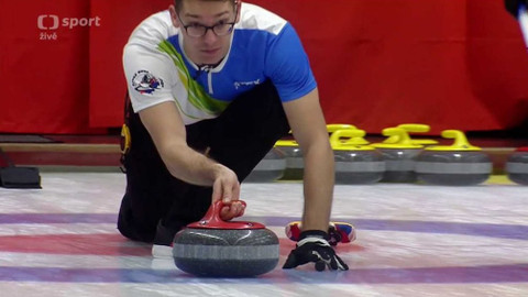 Curling - Česko / Klíma - Rakousko / Wunderer
