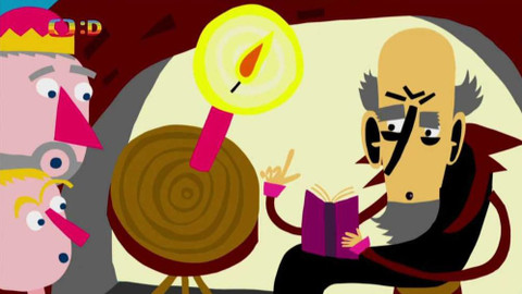 Strýc Knihomol v zajetí - 10/10 Dobrý čaroděj a kůň Zlatohřívák