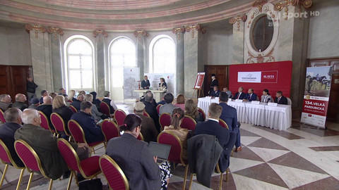 Velká pardubická - Tisková konference před Velkou pardubickou