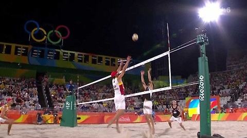XXXI. letní olympijské hry 2016 Rio de Janeiro - Plážový volejbal: Španělsko - Rakousko (muži)