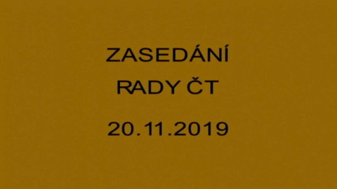 Jednání Rady České televize - 20. jednání Rady ČT v roce 2019