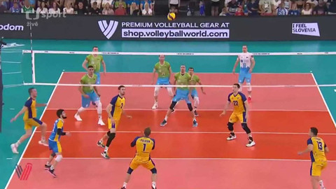 MS ve volejbalu 2022 Polsko, Slovinsko - Slovinsko - Ukrajina