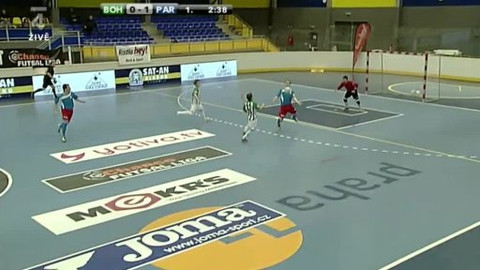 1. Futsal liga - Bohemians 1905 - Torf Pardubice
